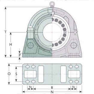 OKER Split bearing